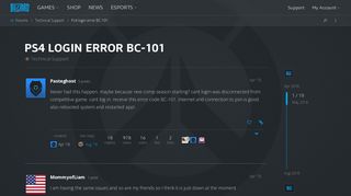 Overwatch Error 101 Ps4 Login And Support