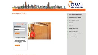 Owner Portal Login « Owl Management