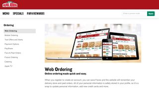 Online Pizza Ordering | Papa John's Pizza