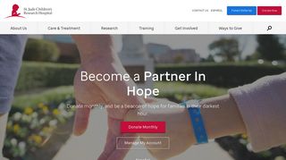 Make a monthly gift and become a Partner In Hope - St. Jude ...