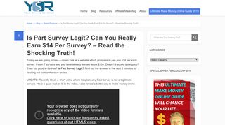 Is Part Survey Legit? Can You Really Earn $14 Per Survey? – Read ...