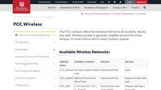 PCC Wireless - Information Technology Services - Pasadena City ...