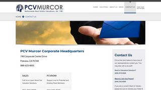 Contact Us | PCV Murcor