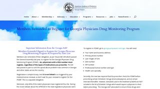 Members Reminded to Register for Georgia Physicians Drug ...