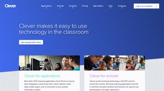 Clever: Powering technology in the classroom