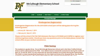 McCullough Elementary School: Home Page