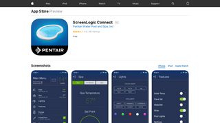 pentair screenlogic app will not connect