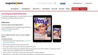 People Digital Plus - Magazine Store