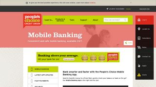 Mobile Banking | People's Choice Credit Union