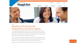 Benefits of An Independent Agent | Plymouth Rock Assurance