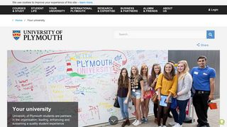 Your university - University of Plymouth