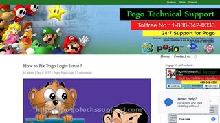 How to Fix Pogo Login Issue ? - Pogo Tech Support