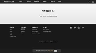 Positive grid sign up Clearance