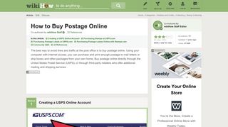 4 Ways to Buy Postage Online - wikiHow