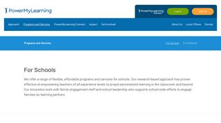 Programs and Services for Schools | PowerMyLearning
