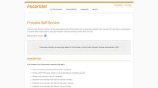 Preceda Self Service - Ascender