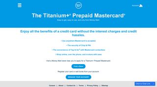 Titanium+ Prepaid Mastercard | Money Mart
