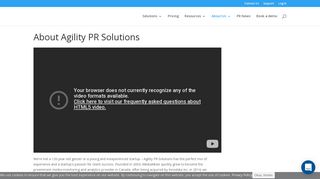 About Us - Agility PR Solutions