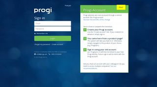 Progi Account Management