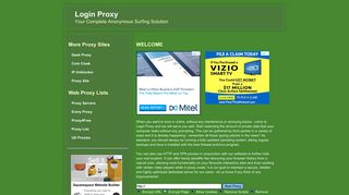 Login Proxy - Surf Around Any Website!