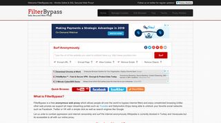 FilterBypass - Anonymous Web Proxy