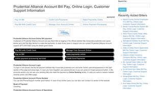 Prudential Alliance Account Login And Support