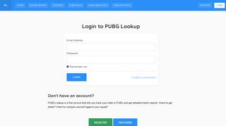 pubg lookup