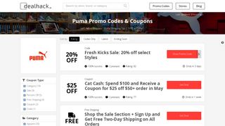 puma coupons february 2019