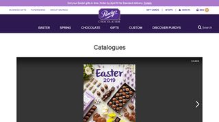 Catalogues - Purdys Chocolatier