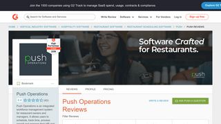 Push Operations Reviews 2019 | G2 Crowd
