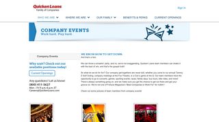 Company Events - Quicken Loans Careers