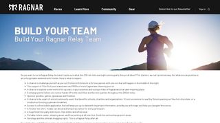 Build Your Team | Four Steps to Become a Ragnar ... - Ragnar Relay