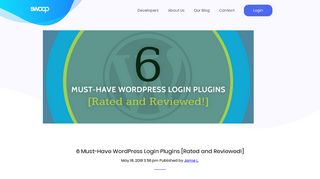 6 Must-Have WordPress Login Plugins [Rated and Reviewed!] : End ...