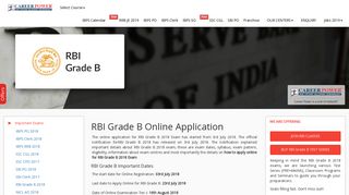 RBI Grade B Apply Online 2018: Online Application - Career Power