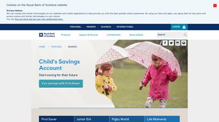 Child's Savings Account - RBS