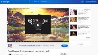 Reallifecam free password - account hack | Tune.pk