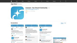 Connect - Our Church Community on the App Store - iTunes - Apple