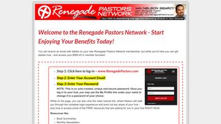 Welcome to the Renegade Pastors Network! | Church Leader Insights
