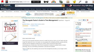 The Renegade Pastor's Guide to Time Management: Nelson Searcy ...