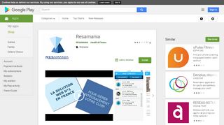Resamania – Applications sur Google Play