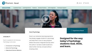 Psychology | Revel | Pearson