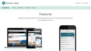 Features | Students | Revel | Pearson