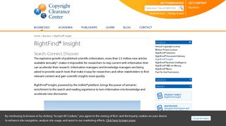 RightFind Insight Research Tool with Semantic Search | CCC