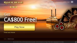 River Belle Mobile Casino – Microgaming Slots And More