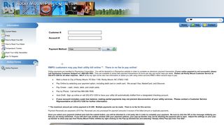 Online Payment - Rocky Mount Public Utilities - City of Rocky Mount