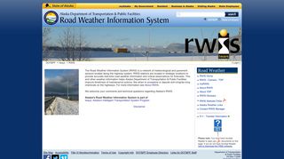 Road Weather Information, Transportation & Public Facilities, State of ...