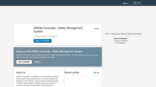 S2Web Corporate - HSEQ Management Software Solution | LinkedIn