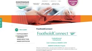 Client Portal | Foothold Technology Clients' Page