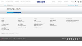 Samsung Account Support