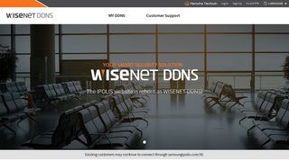 Wisenet DDNS - New name of SamsungiPOLiS!